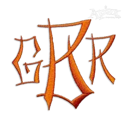 Japan Stick Machine Embroidery Font Alphabets by Apex Design Letters