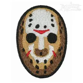 Jonas Voorhees Mask Embroidery Design