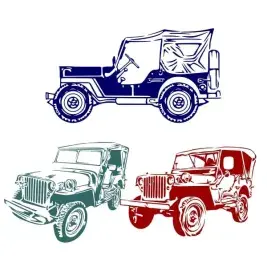 Willys SVG Cuttable Designs