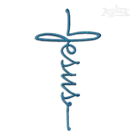 Jesus Cross Chruch Christian Religious Machine Embroidery Design