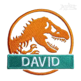 Jurassic Park Dinosaur Machine Embroidery Design by Apex