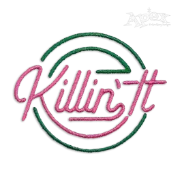 Killin' It Machine Embroidery Design by Apex