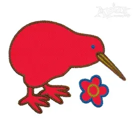 Chicken Applique Embroidery Design