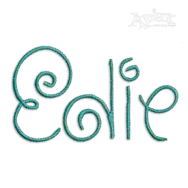 Kurlz Machine Embroidery Fonts