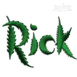 Leaf Machine Embroidery Fonts