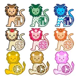 Lion Cuttable Frames