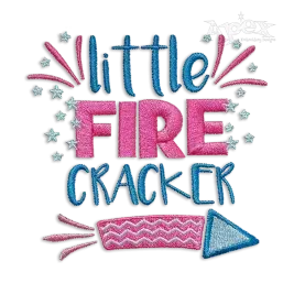 Little Fire Cracker Machine Embroidery Design by Apex