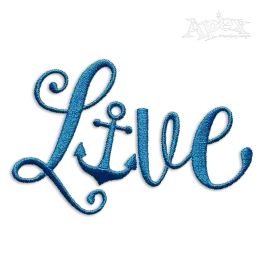Live Boat Ship Anchor Machine Embroidery Designs