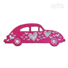 Love Bug Machine Embroidery Design
