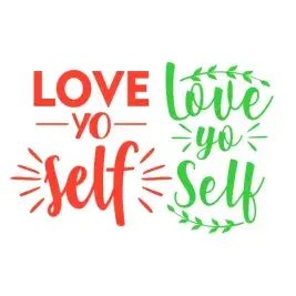 Love YoSelf SVG Cuttable Design