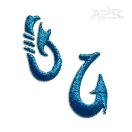 Hawaii Hook Simple Machine Embroidery Designs