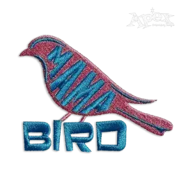 Mama Bird Baby Mother Machine Embroidery Design - Apex