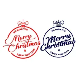 Merry Christmas Bulb SVG Cuttable Design