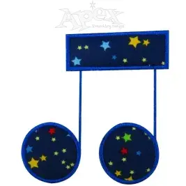 Musical Notes Applique Embroidery Designs