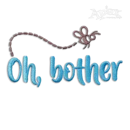 Oh, Bother Bee Machine Embroidery Designs by Apex