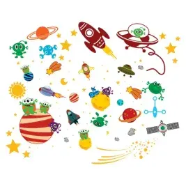 Outer Space Svg Designs
