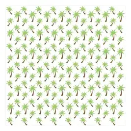  Palm Tree Seamless Pattern
