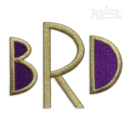 Parsion Machine Embroidery Font - Apex Designs Letters