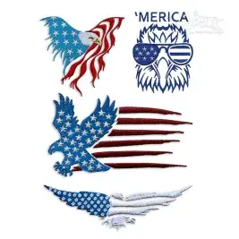 American Eagle Machine Embroidery Designs All