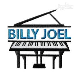 Piano Split Monogram Machine Embroidery Frame Designs by Apex