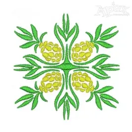 Pineapple Decor Embroidery Designs