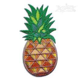Pineapple Colors Machine Embroidery Design by Apex