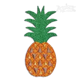 Pineapple Art Machine Embroidery Design by Apex