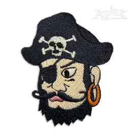 Pirate Machine Embroidery Design by Apex