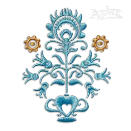 Polska Poland Polish Flower Machine Embroidery Designs