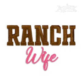 Ranch Wife Farmer Farm Life Machine Embroidery Design by Apex