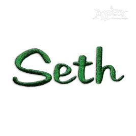 Ray Script Machine Embroidery Font by Apex Design Letters