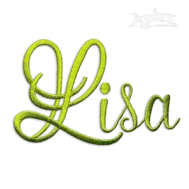Regal Machine Embroidery Font by Apex