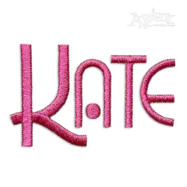 Retro Brew Machine Embroidery Font by Apex