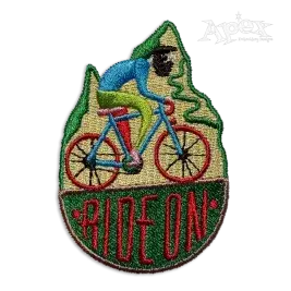 Ride On Cycling Bike Bicycling Machine Embroidery Designs