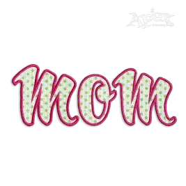 Roller Scripting Applique Machine Embroidery Font