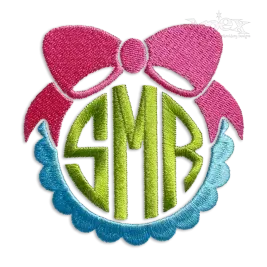 Scallop Bow Machine Embroidery Frames Accent by Apex