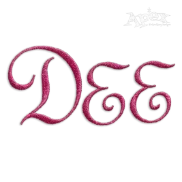 Script Enchanted Machine Embroidery Font by Apex