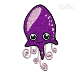 Sea Creature Machine Embroidery Design by Apex
