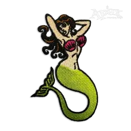 Fun Mermaid Machine Embroidery Design By Apex