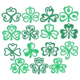 Shamrock Pack Irish Cuttable Designs