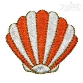 Shell Embroidery Design
