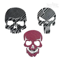 Skeleton Skull Head Pack Machine Embroidery Design by Apex