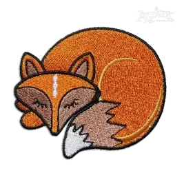 Sleeping Fox Machine Embroidery Designs by Apex