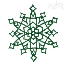 Snowflake Embroidery Design