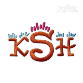 Spark 2-Color Machine Embroidery Font by Apex