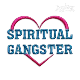 Spiritual Gangster Machine Embroidery Design