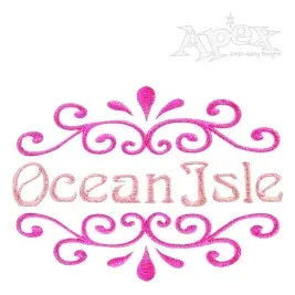 Splash Frame Embroidery Designs