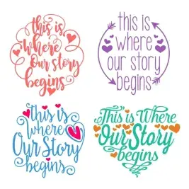 Story SVG Cuttable Designs