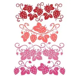 Strawberry SVG Cuttable Designs