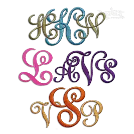 Sydney Fancy Script Machine Embroidery Font - Apex All